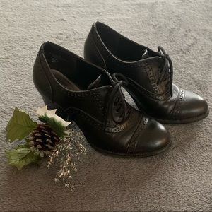 Mossimo Heeled Saddle Shoe Black 🖤